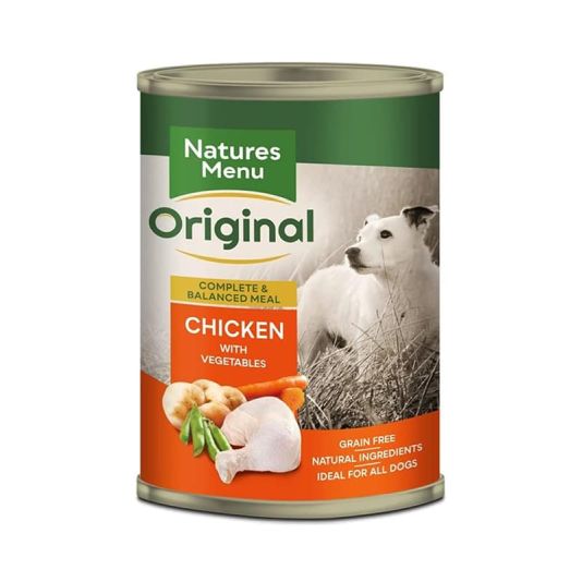 Natures Menu Dog Food Can Chicken 400g