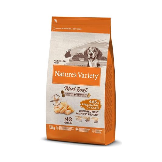Nature's Variety Meat Boost Free Range Chicken 1.5kg