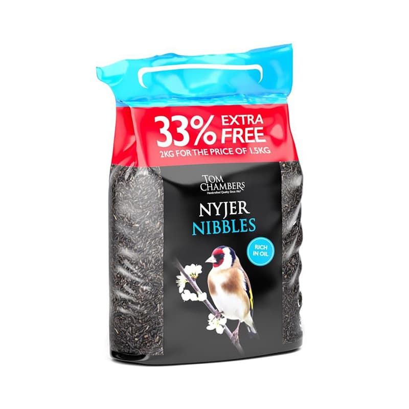 Nyjer Nibbles 33% Extra Free 2kg