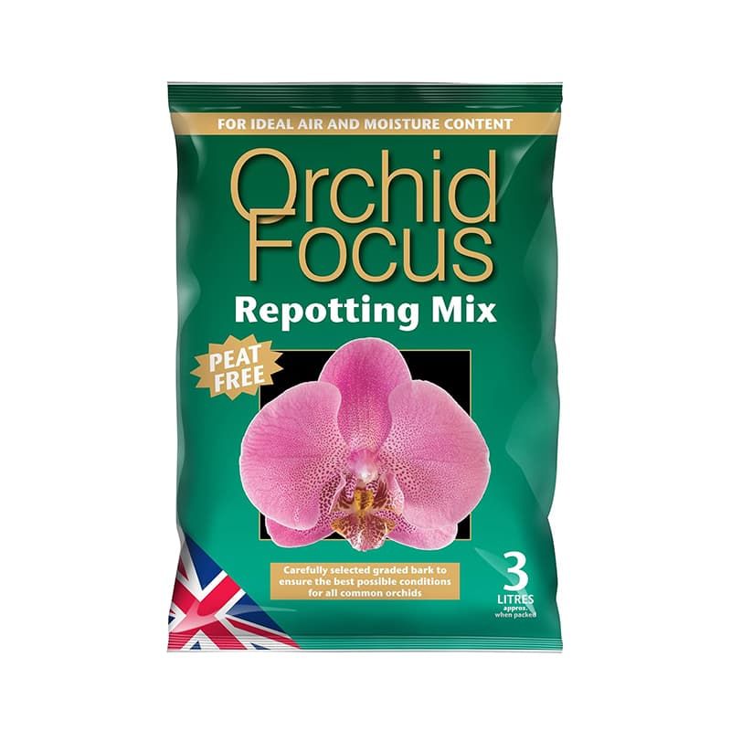 Orchid Focus Peat Free Repotting Mix 3 Litre