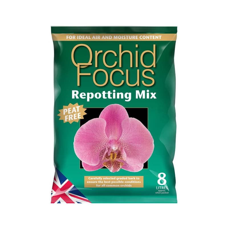 Orchid Focus Peat Free Repotting Mix 8 Litre