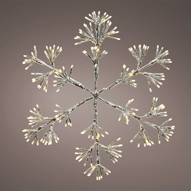 Outdoor LED Warm White Flashing Effect Snowflake