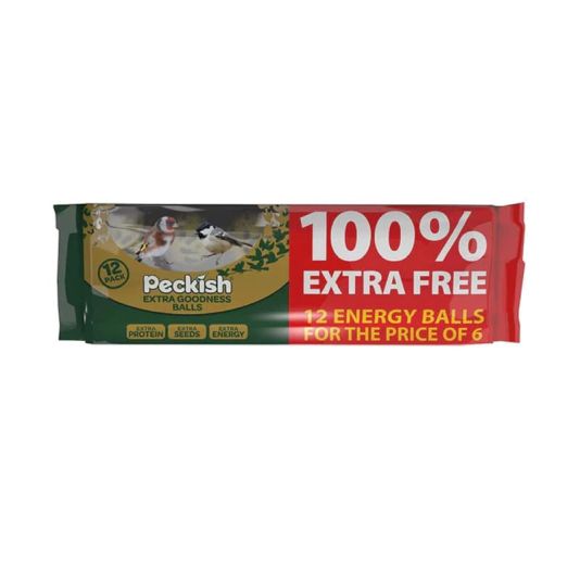 Peckish Extra Goodness Energy Balls 6 + 6 Free