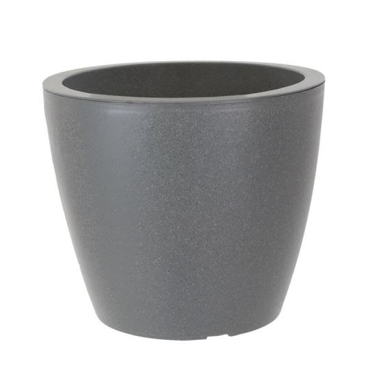 Etna Egg Pot Medium Grey 20cm