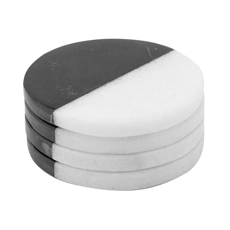 Set of Four Marble Coasters