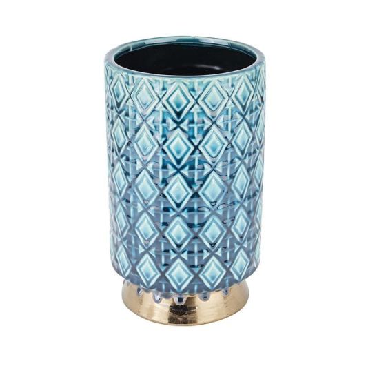 Seville Collection Blue Paragon Vase