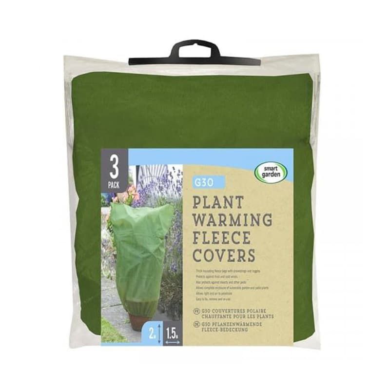 Smart Garden G30 Fleece Plant Covers 3 Pack 1.2m x 0.9m