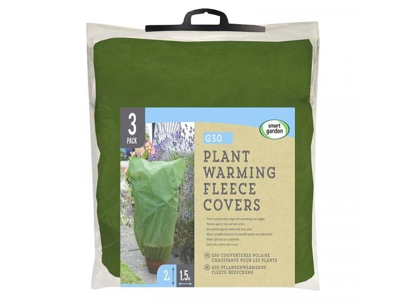 Smart Garden G30 Fleece Plant Covers 3 Pack Large 2m x 1.5m