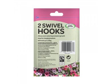 Swivel Hooks for Hanging Baskets 2 Pack