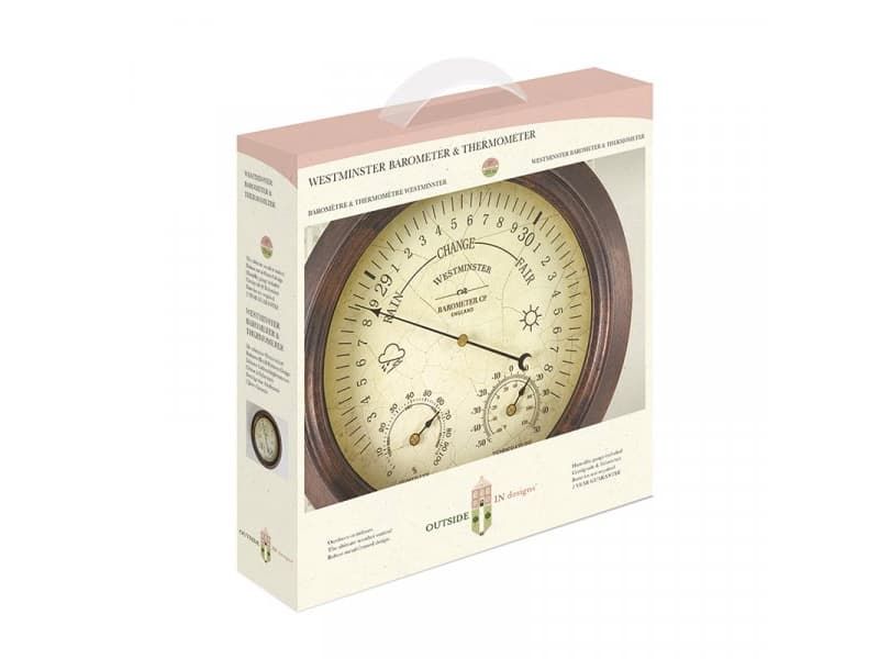 WESTMINSTER BAROMETER&THERMOMETER