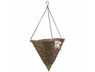 Faux 14 Inches Tawny Hanging Cone