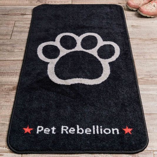 Stop Muddy Paws XL Barrier Rug - Black