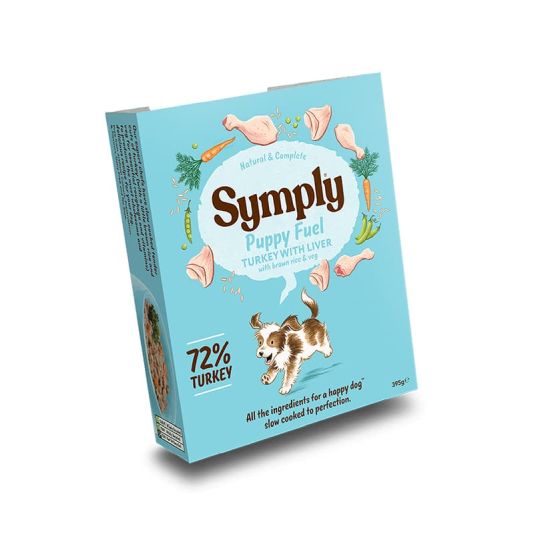 Symply Puppy Fuel Turkey with Liver 395g