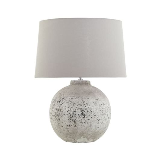 Tiber Stone Ceramic Lamp