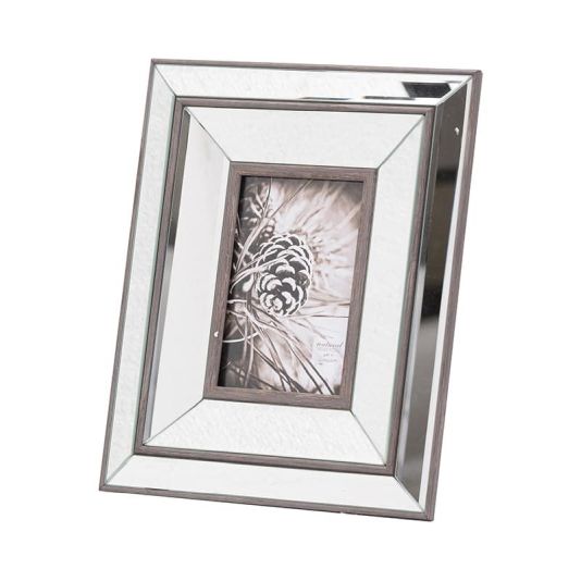 Tristan Mirror & Wood Frame 4x6"