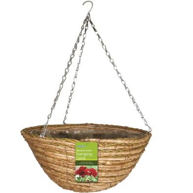 Two Tone Hanging Basket 35cm
