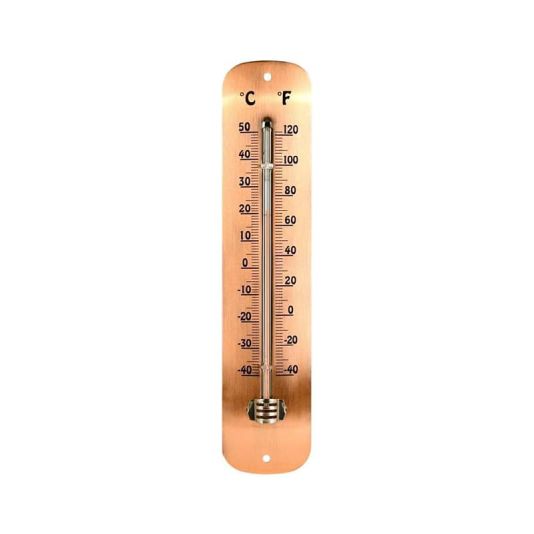 Wall Thermometer Copper Plated