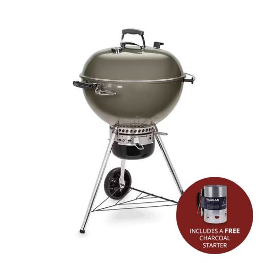 Weber Master-Touch GBS C5750 Charcoal Barbecue Smoke Grey