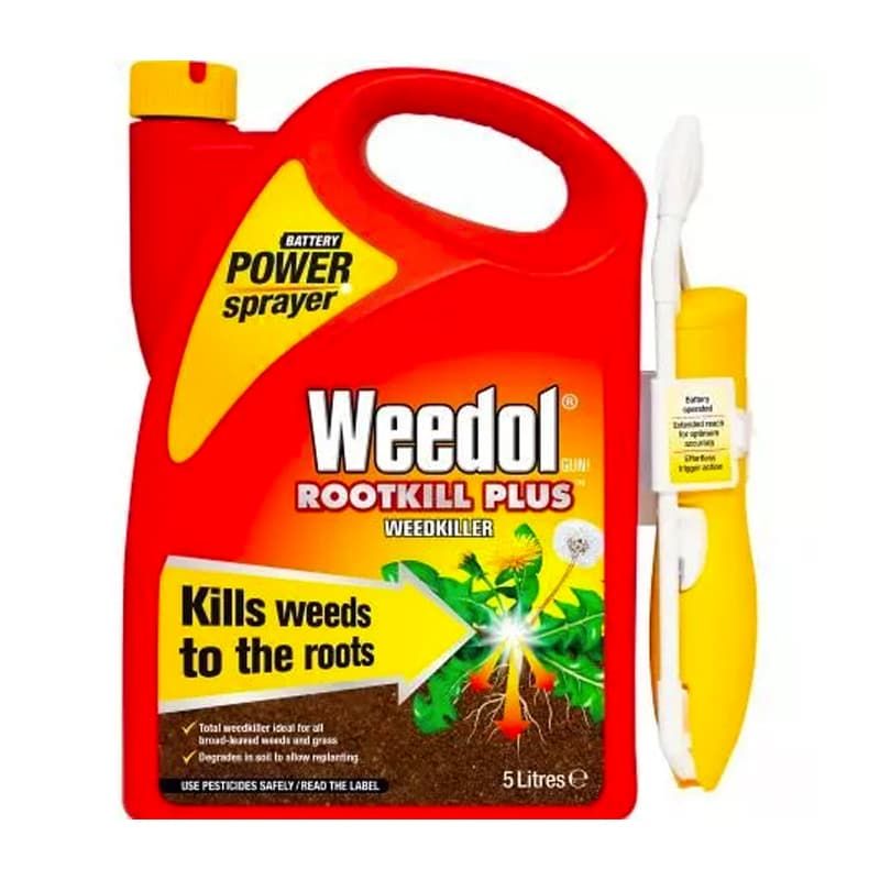 Weedol Gun 5LT Root Kill + Power Sprayer
