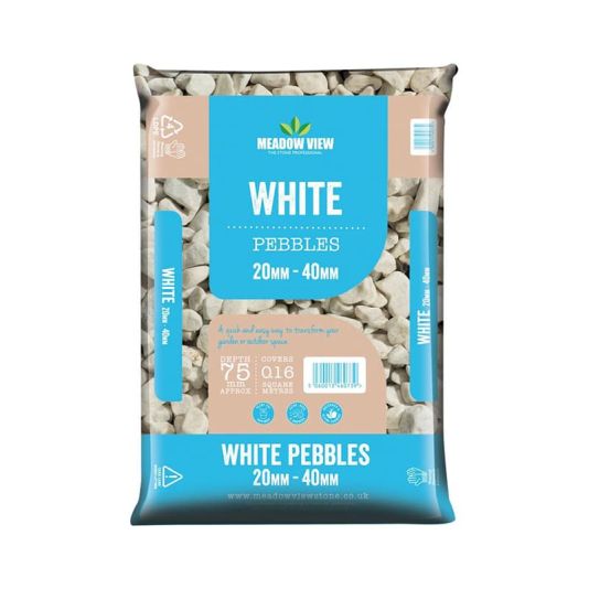 White Pebbles 20-40mm