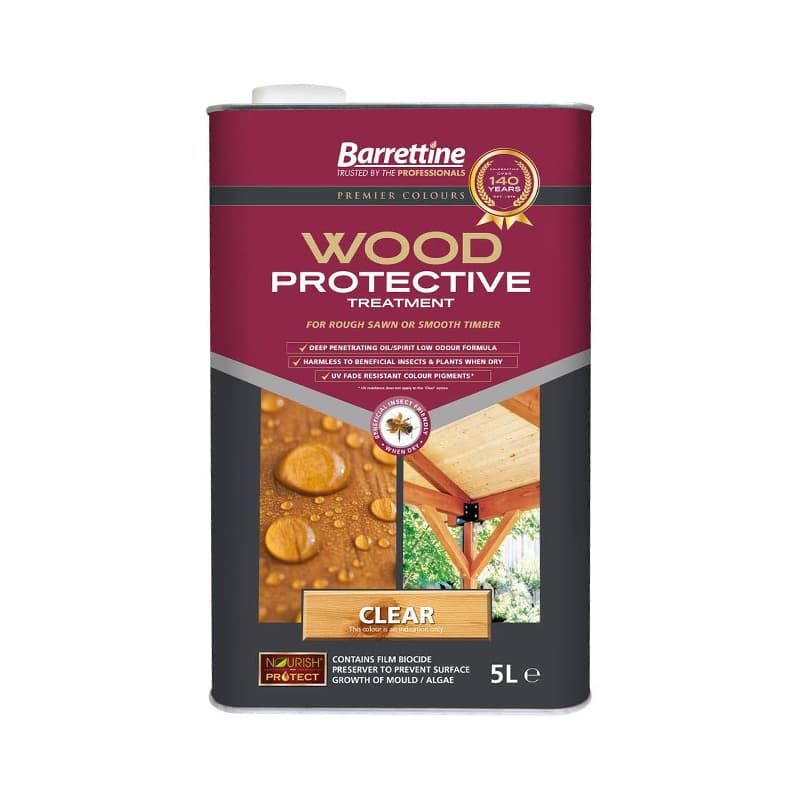Wood Protective Treatment - Clear - 5 Litres