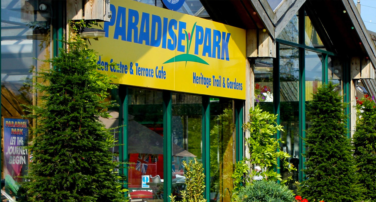 Paradise Park Garden Centre. Garden Centre near Lewes. Garden Centre in Newhaven.