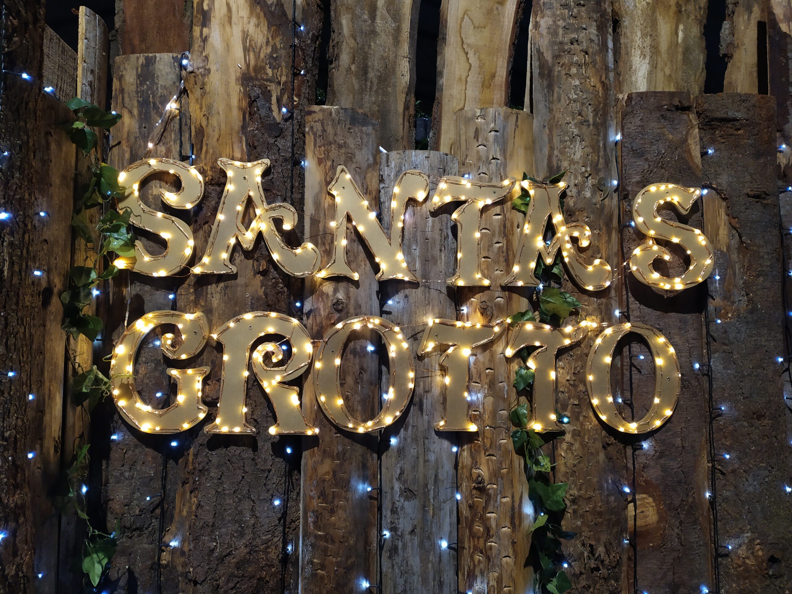 Santa's Grotto at South Downs Nurseries
