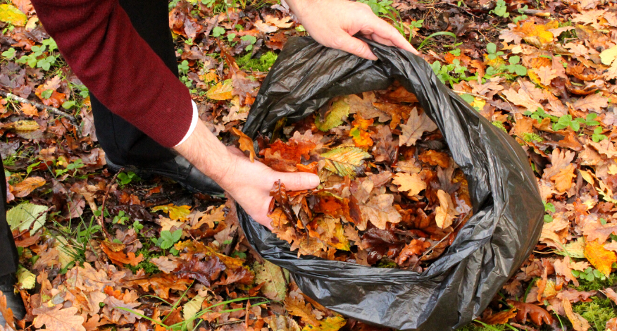 How long does it take to compost leaves?