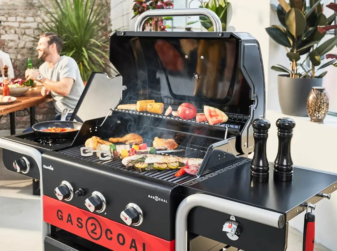 Dual fuel barbecues store, Tates of Sussex Garden Centres dual fuel bbq range